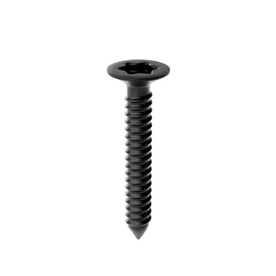 XXXLutz Schraubenset Schwarz 3 cm