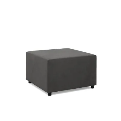 XXXLutz Sitzpouf Grau 71x40x71 cm