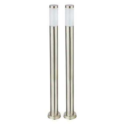 XXXLutz Stehleuchte Silber 7.6x110x7.6 cm