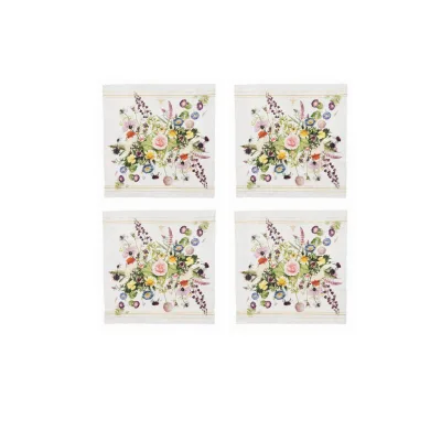 XXXLutz Stoffserviette Flower Garden JL Mehrfarbig 45x45 cm