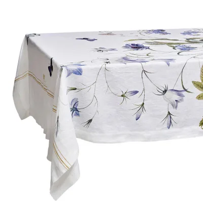 XXXLutz Tischdecke Blue Flower Garden JL Blau 145x220 cm