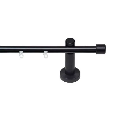 XXXLutz Vorhangstange Schwarz 320 cm