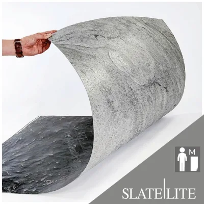 XXXLutz Wandverkleidung Anthrazit, Grau, Silber, Dunkelgrau 240x120 cm