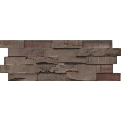 XXXLutz Wandverkleidung Slimwood Dunkelbraun 20x1.8x56 cm