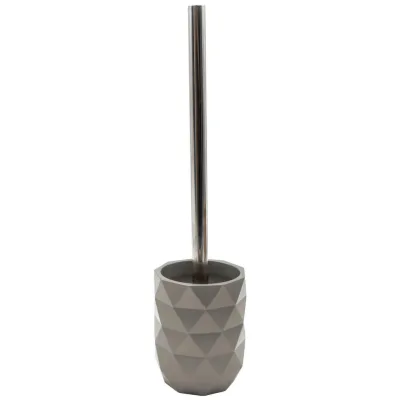 XXXLutz Wc-Bürstengarnitur Grau 9x36x9 cm