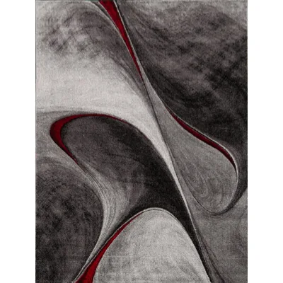 XXXLutz Webteppich Belis Essence Rot 160x230 cm