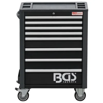 XXXLutz Werkstattwagen Schwarz, Silber 72.4x103.3x47 cm