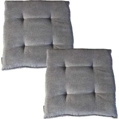 Yve! decoration Stuhlkissen Platin 40x4x40 cm