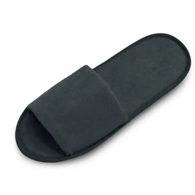 Zollner Frottierslipper, Dunkelgrau 5x1x31 cm