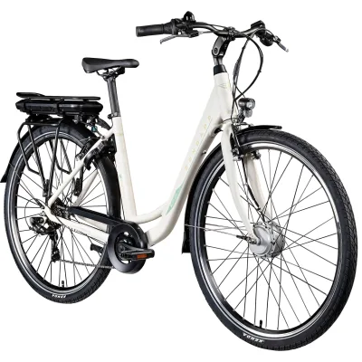 Zündapp Z503 E Bike Damen 26 Zoll Elektrofahrrad 155 - 175 cm Pedelec 7 Gang E Fahrrad 522 Wh bis 130 km Damenfahrrad Stadtrad