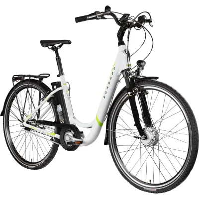 Zündapp Z517 E Bike 28 Zoll Pedelec Hollandrad E Fahrrad Damen 160 - 185 cm mit 7 Gang Nabenschaltung Rücktritt Citybike Nabenmotor