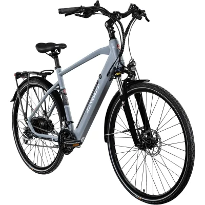 Zündapp Z810 E Bike Herren Trekkingrad ab 175 cm Elektrofahrrad 550 Wh Pedelec Trekking Rad Fahrrad mit 8 Gang und Beleuchtung StVZO